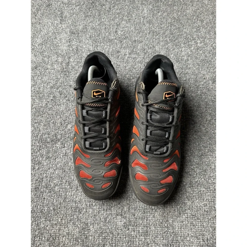 Mens Sneakers Nike Air Tuned Max Black Red FD4290-010, Size US 8.5